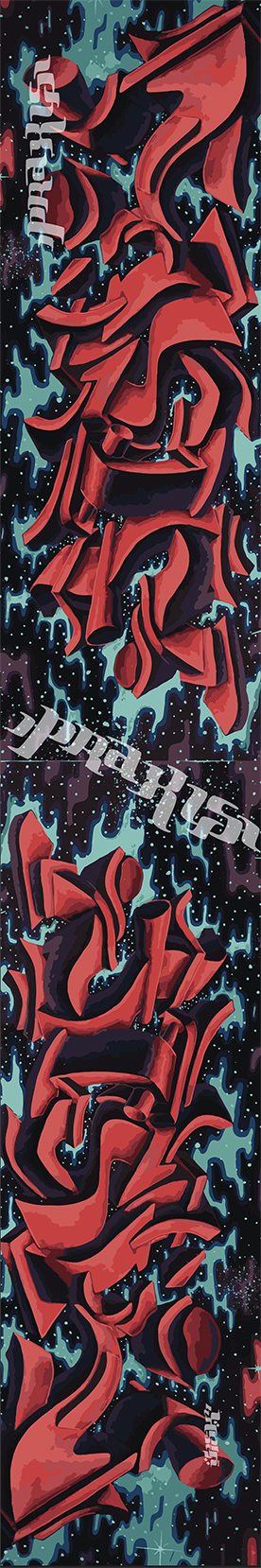 Dimension ski graphic