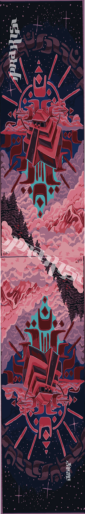 elevate ski graphic